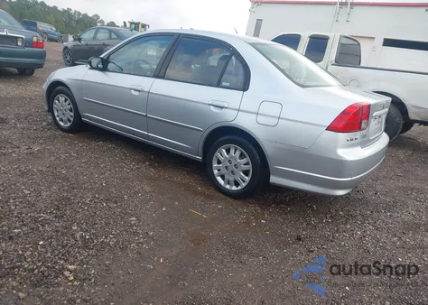 2005 Honda Civic Lx из США, поврежденный, VIN 2HGES16515H543046